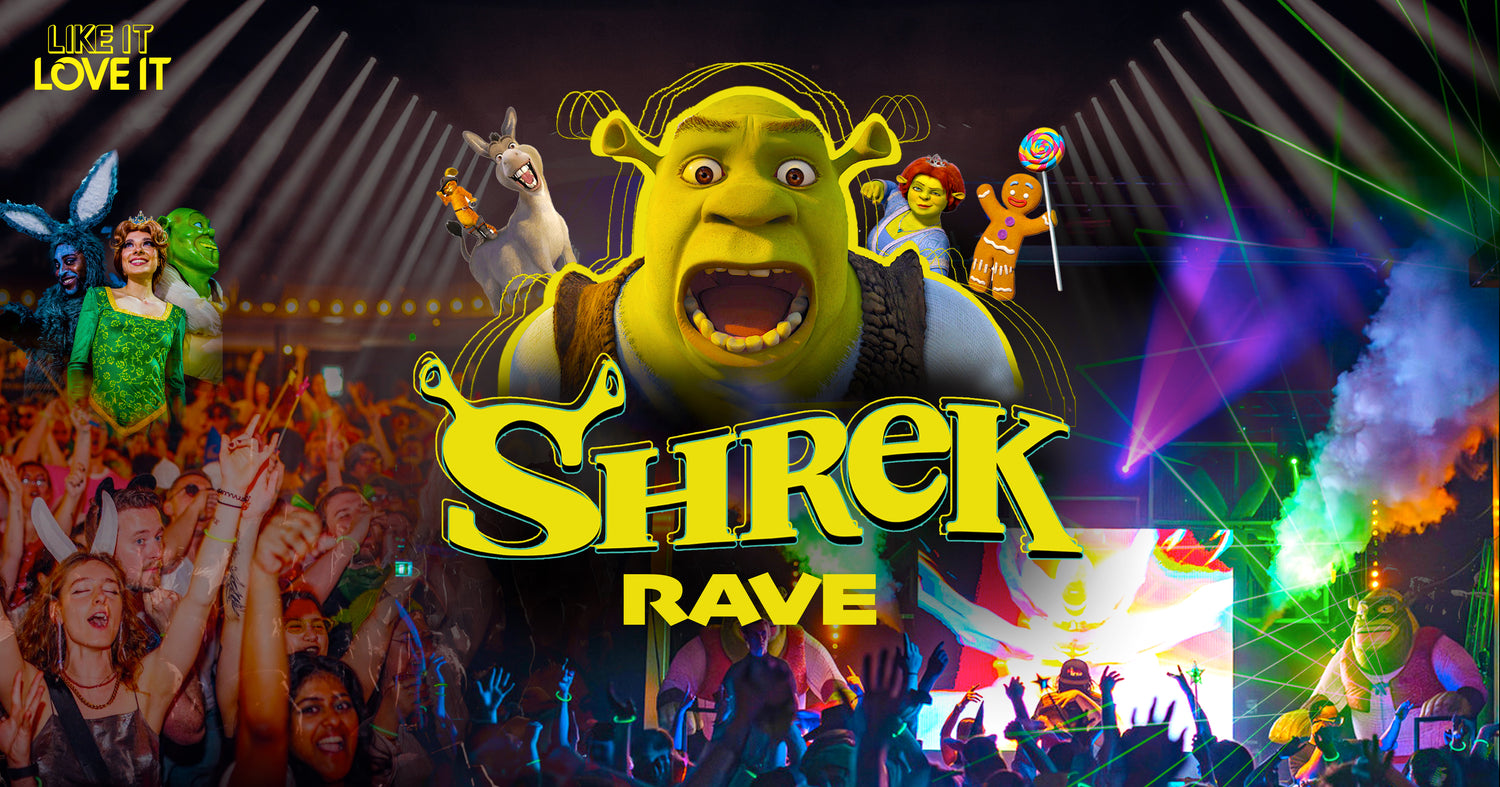 SHREK RAVE OFFICIAL UK TOUR – Shrek Rave Official