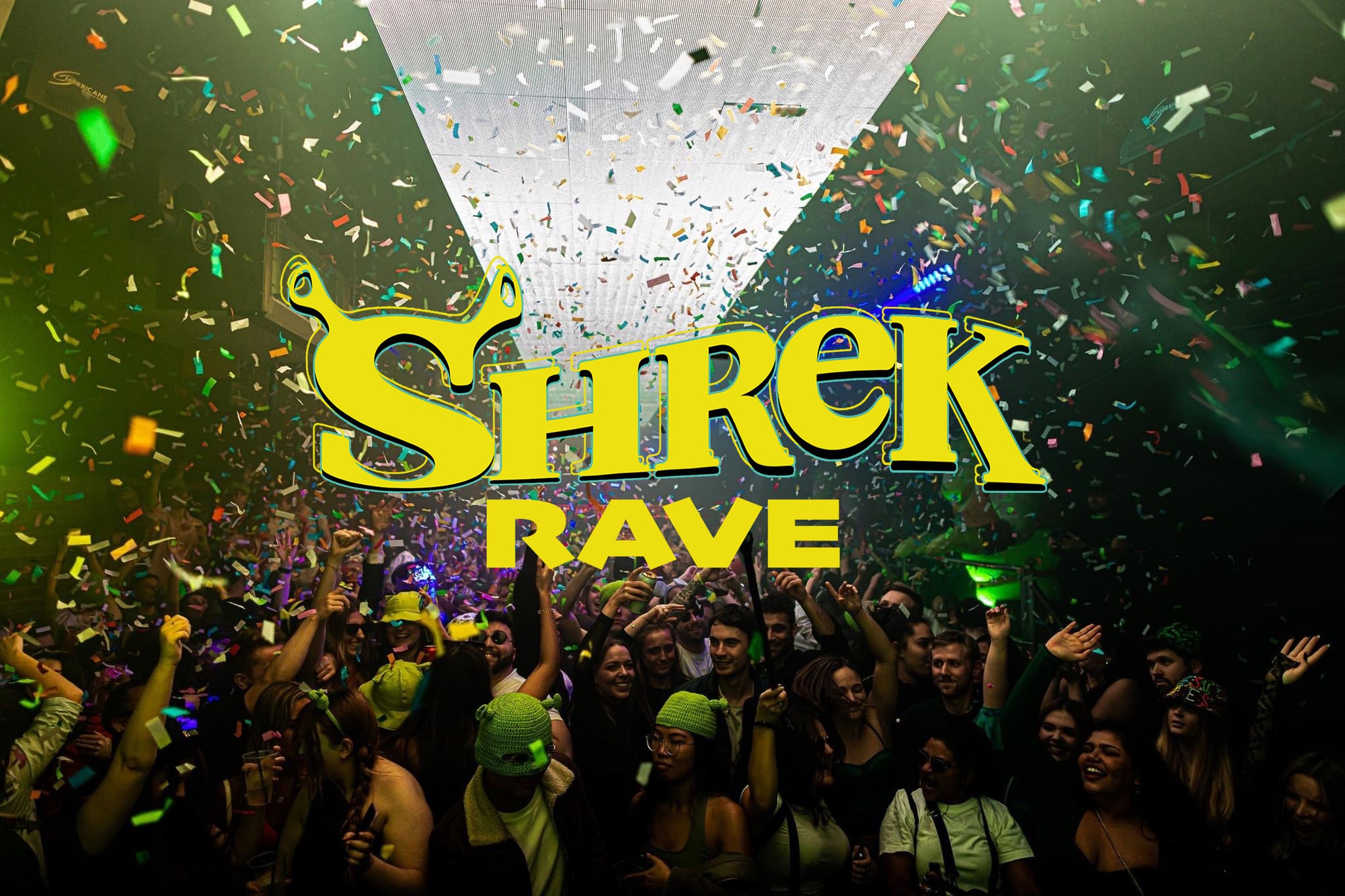 SHREK RAVE OFFICIËLE TOUR Shrek Rave Official